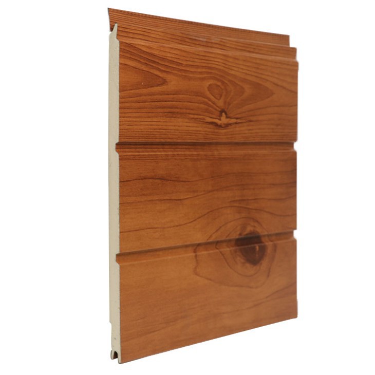 wood grain house sandwich panel